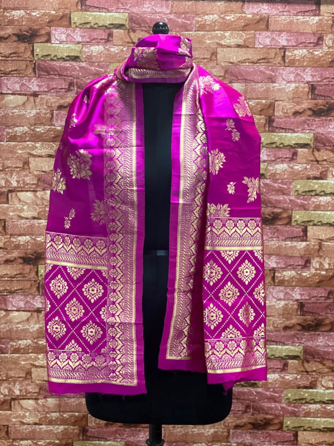 Pptoss Banarasi Silk Dupatta 13 Wholesale Dupatta Collection
